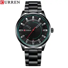 CURREN - Reloj Hombre - Negro