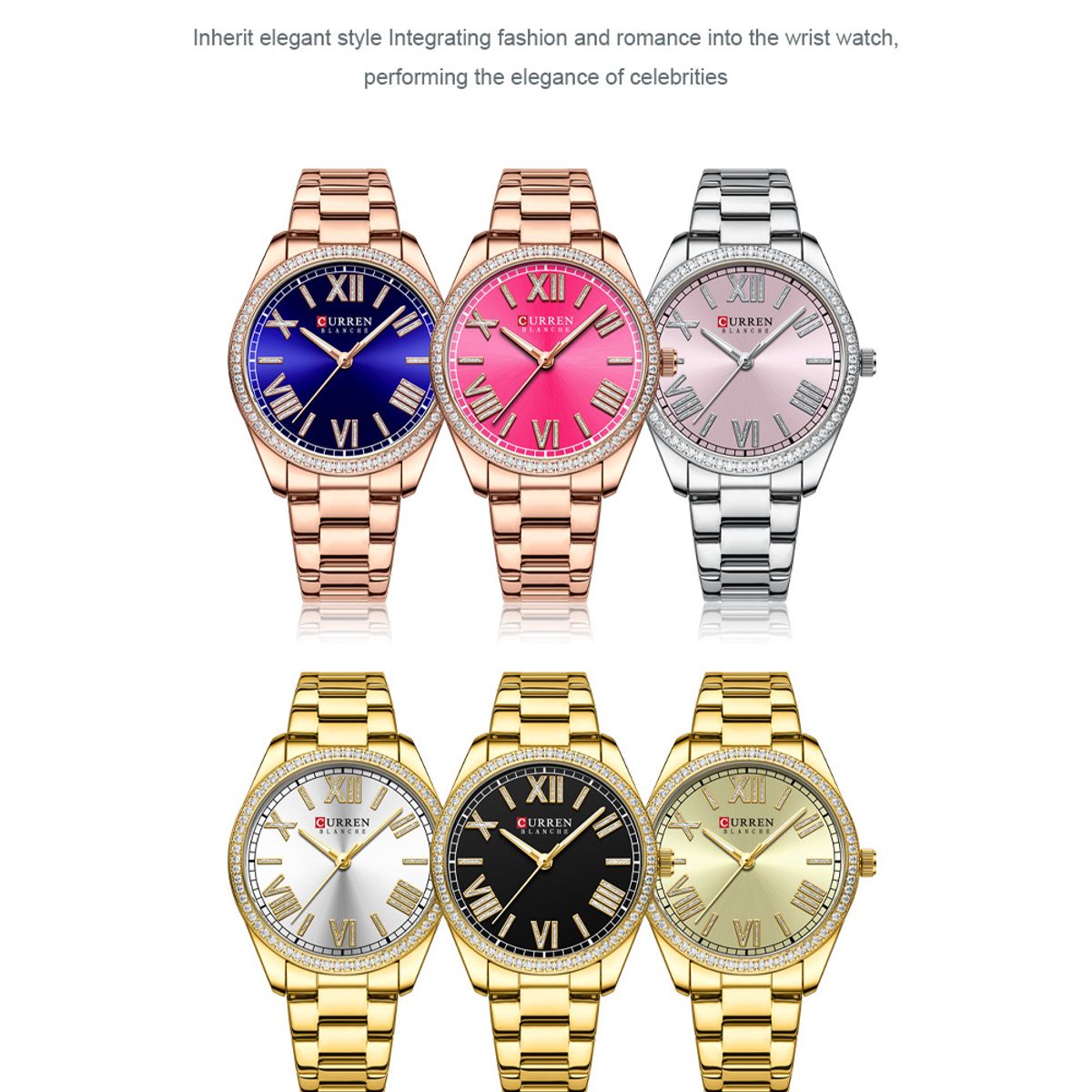 CURREN - Reloj Curren Mujer - Plata