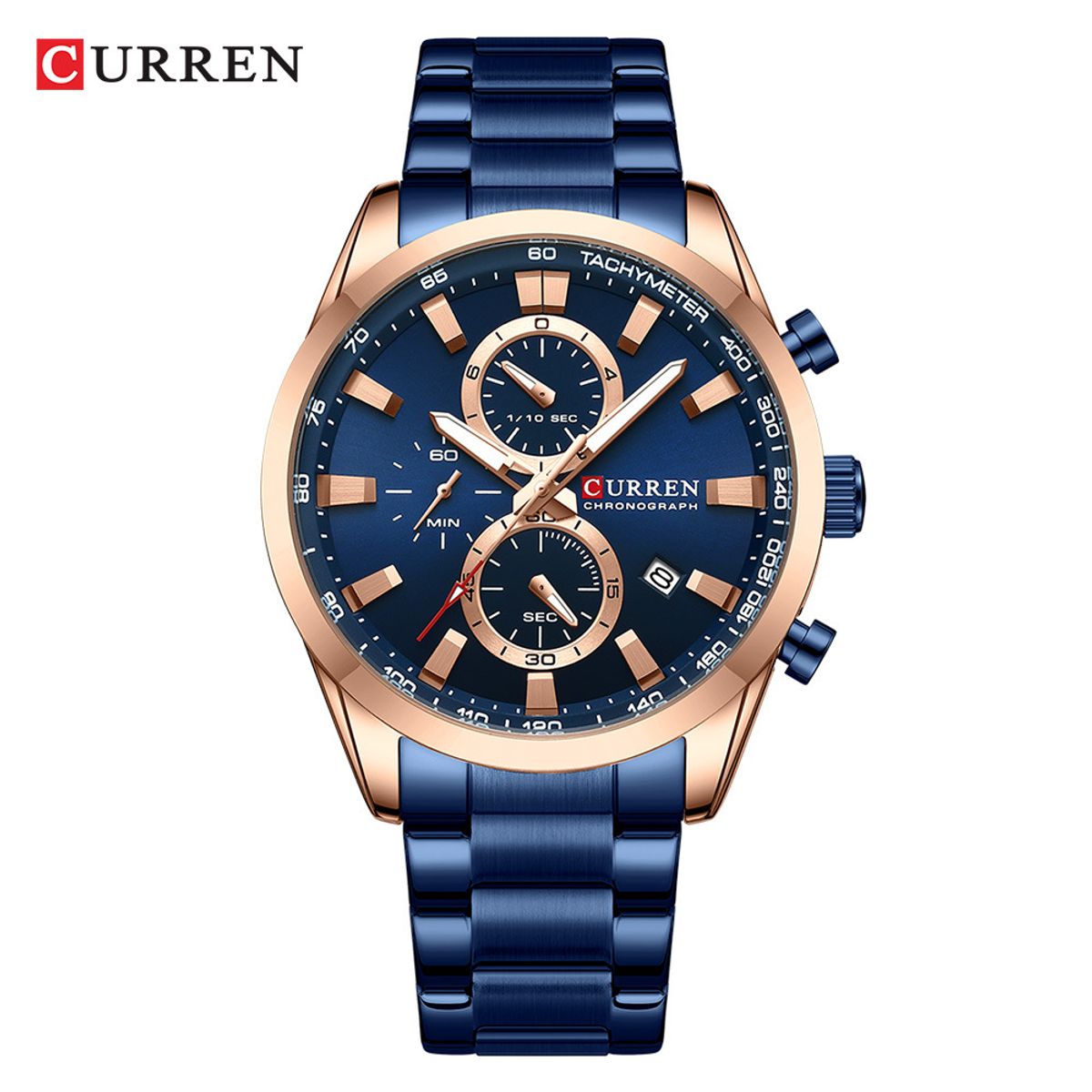CURREN - Reloj Curren Hombre - Azul