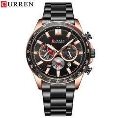 CURREN - Reloj Hombre - Negro