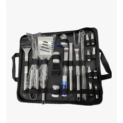 GENERICO - Juego De Utensilios De Acero Inox Para La Parrilla 30 Uds