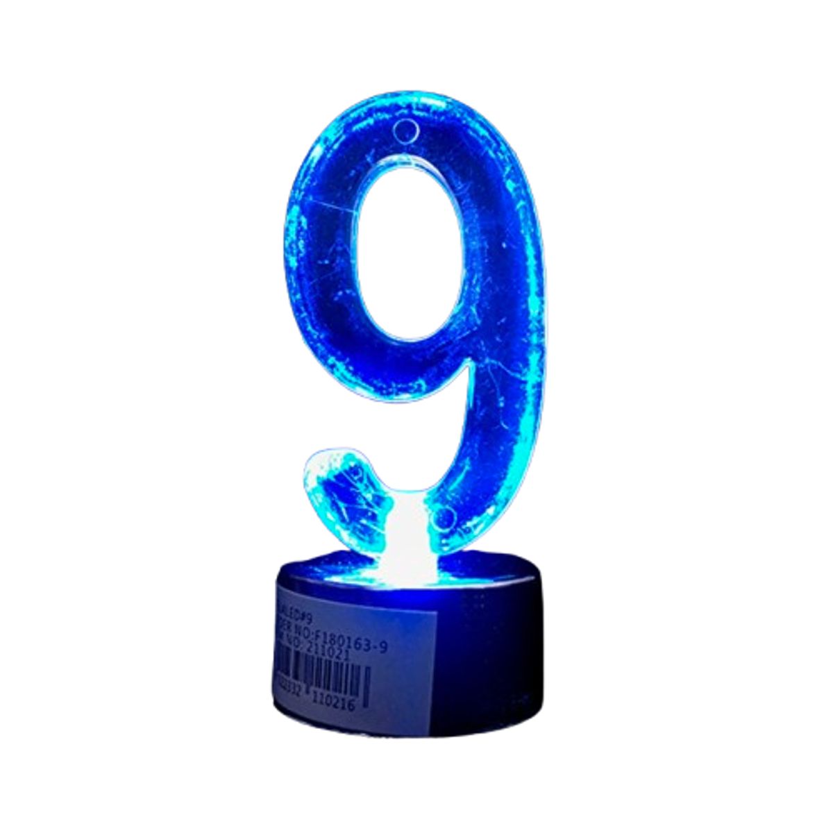 GENERICO - VELA LED N? 9 X1 UNI