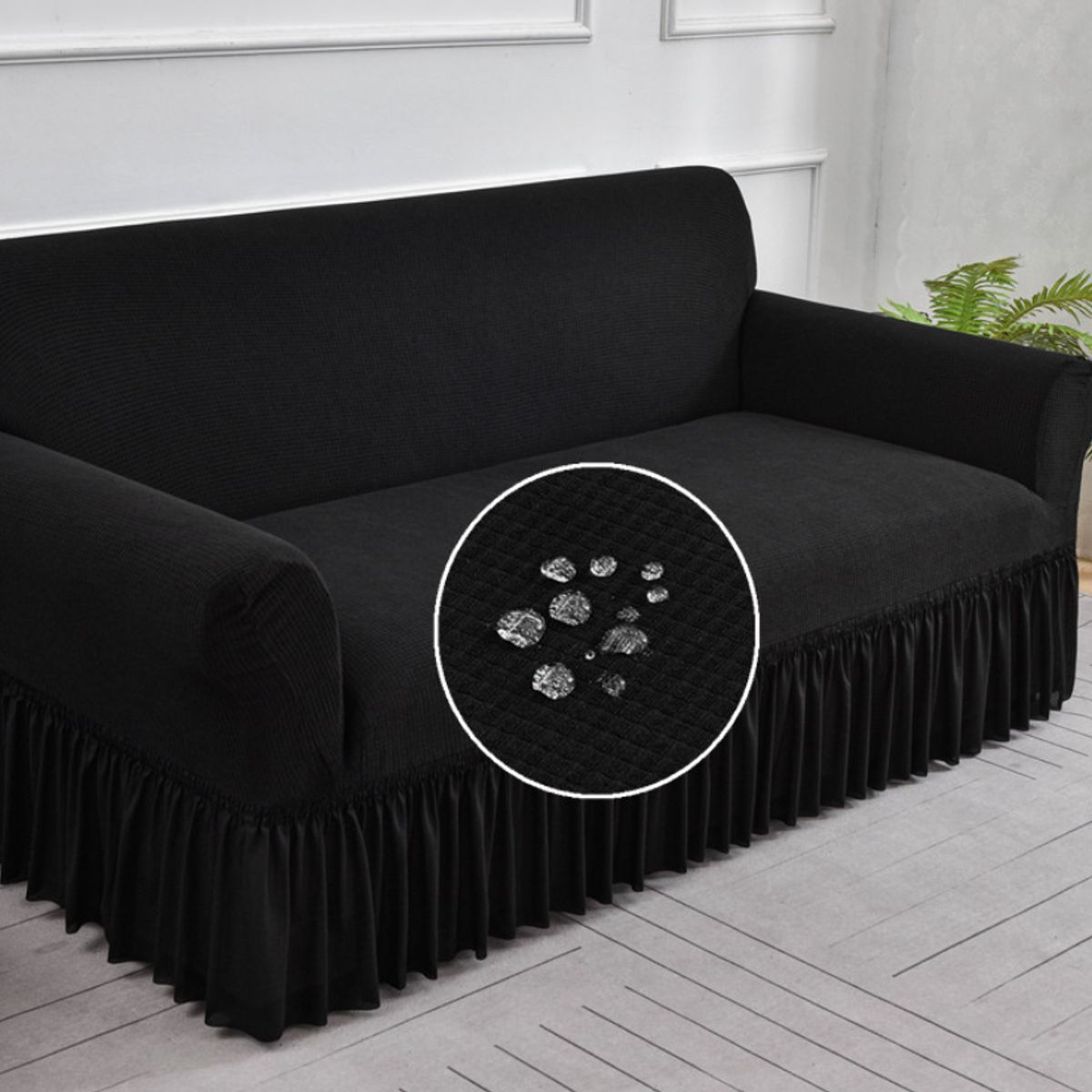 GENERAL - Funda Protectora Para Sofá De 3 Cuerpos Tela Gruesa Premium