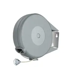 GENERICO - Cuerda Secar 12m Extensible ABSPVC Antideslizante Gris