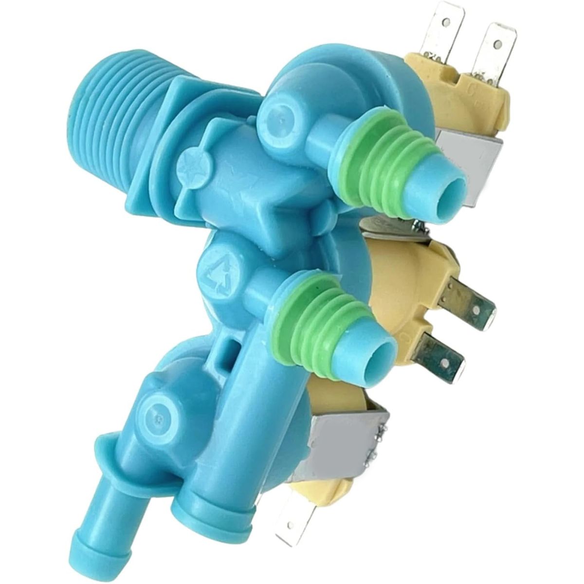 KUANGYE - Electroválvula Lavadora Compatible Con Samsung 1 Entrada 3 Salidas