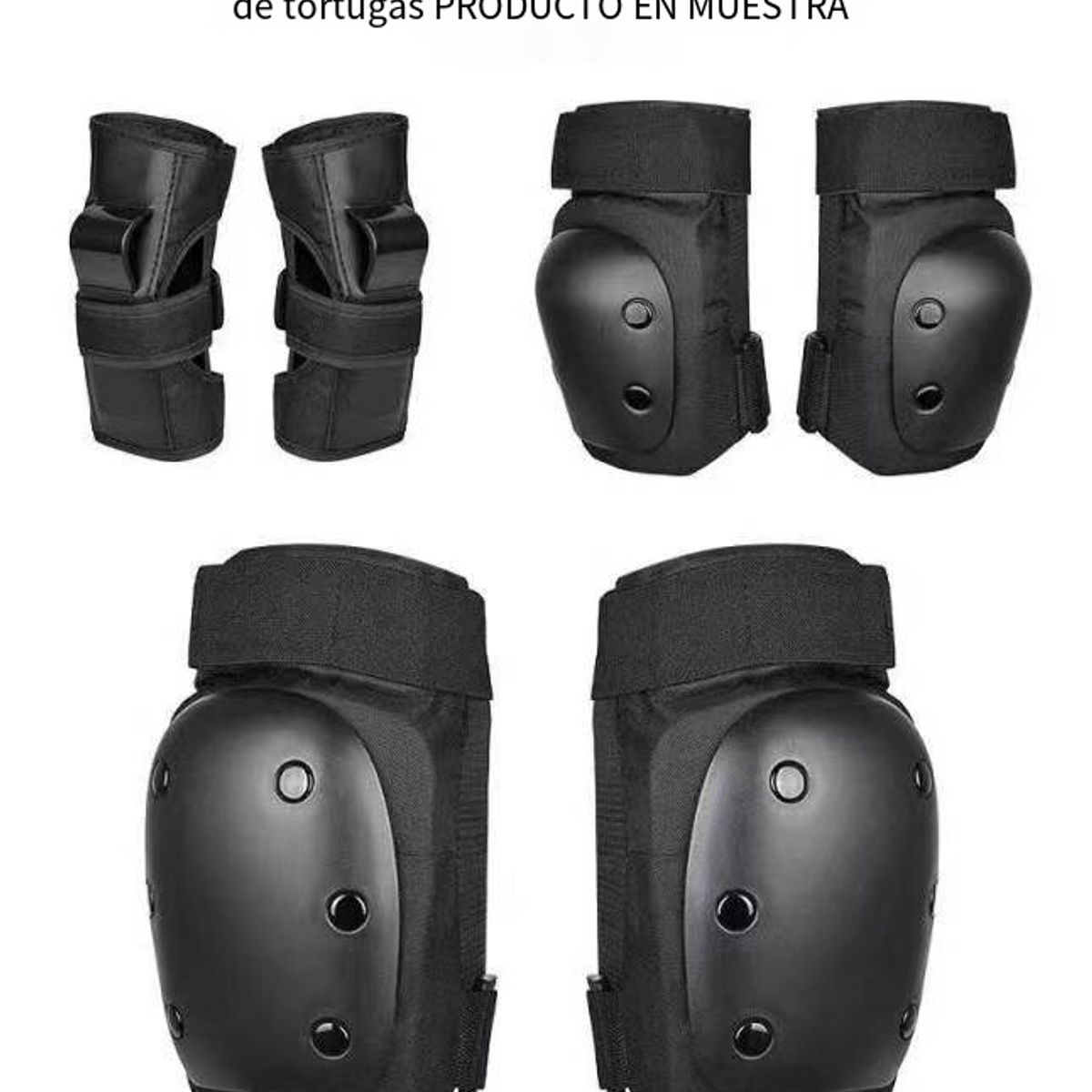 GENERICO - Set 6 De Equipo De Protección Bici Patines Esquí Adulto - XL