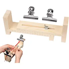 KUANGYE - Soporte De Madera Para Hacer Pulseras Tejidas