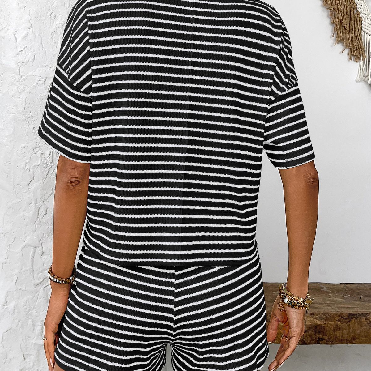 TIOZONEY - Conjuntos de ropa de mujer-Rojo