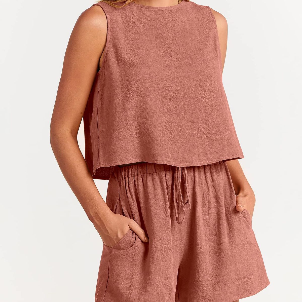 TIOZONEY - Conjuntos de ropa de mujer-Naranja