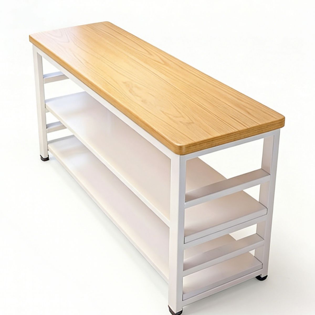 GENERICO - Mueble Organizador Cocina  Microondas 3 Niveles Estante 80x40x80cm