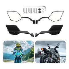 GENERICO - Espejos Retrovisores Para Motocicleta Universales Giratorio