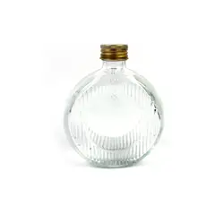 GENERICO - Set 6 Frasco De Vidrio Con Tapa Aluminio 250 ml.
