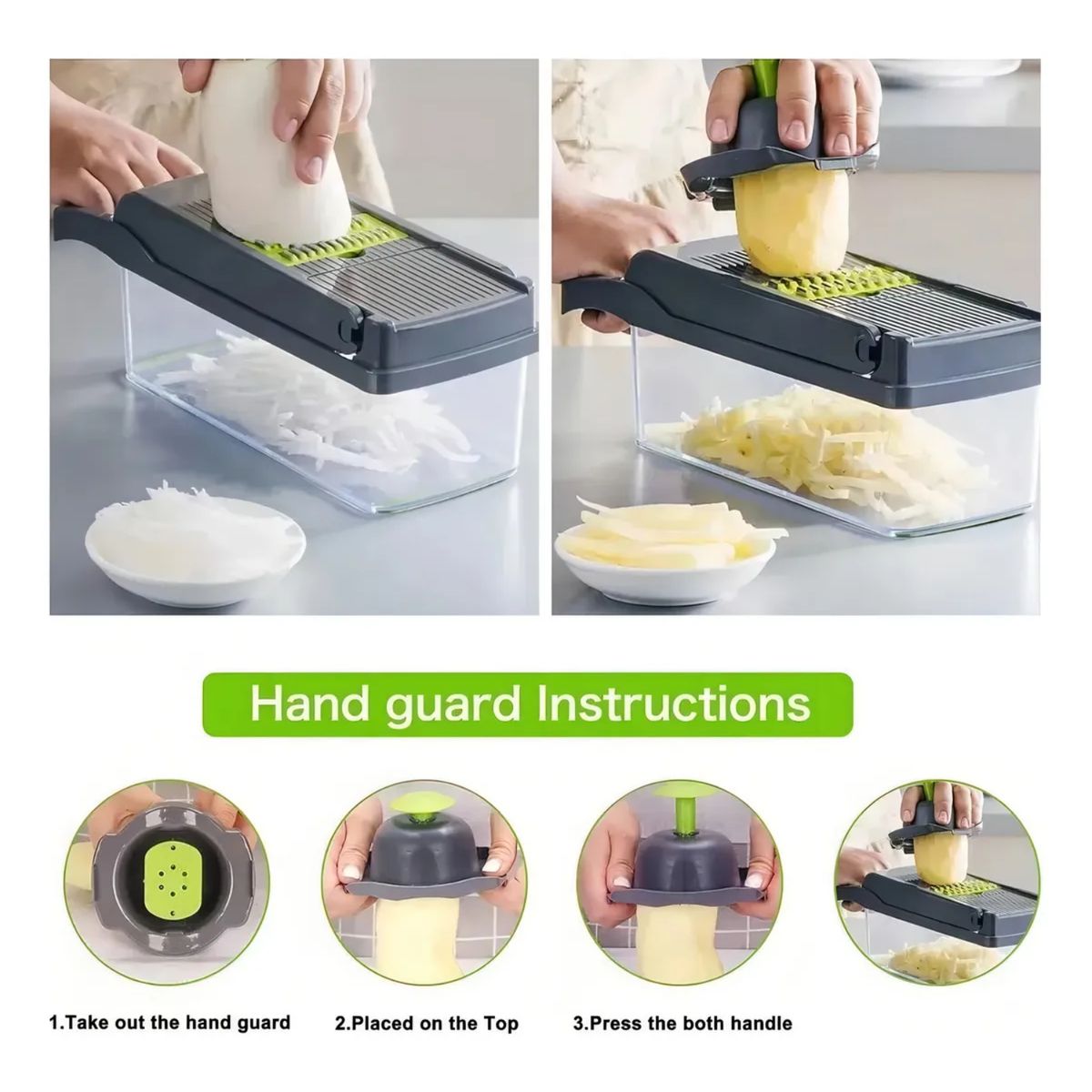 MOVI - PICADOR Y CORTADOR DE FRUTAS Y VERDURAS 12 EN 1