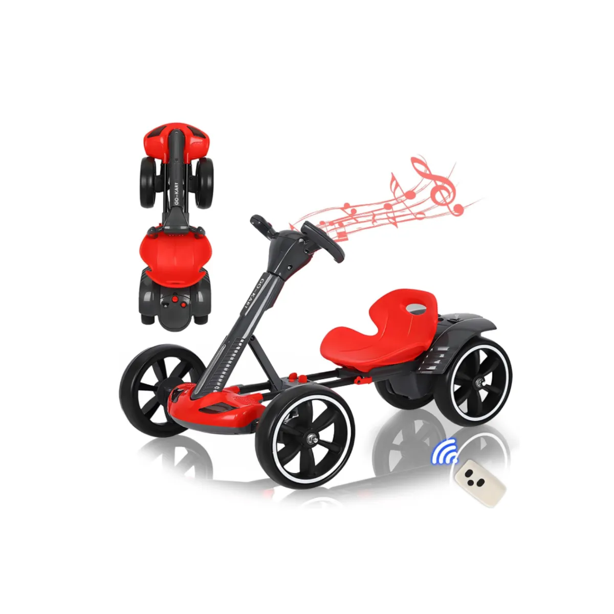 GENERICO - Go Kart Eléctrico Plegable y Compacto - Diseño Urbano y Portátil
