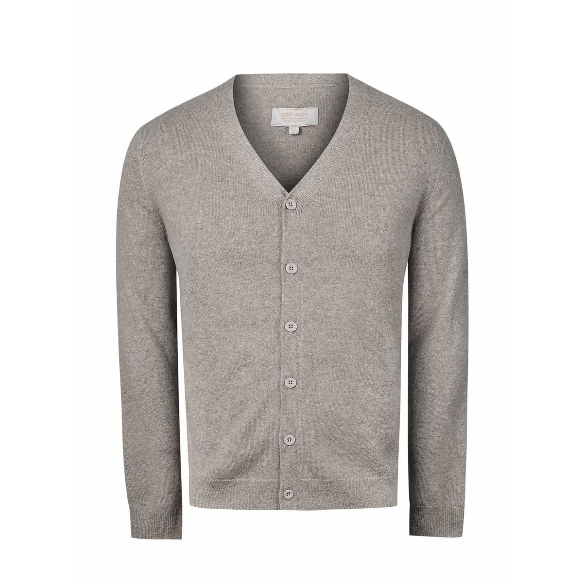 ROCKFORD - Sweater Cashemira Hombre Cash.But Gris claro ROCKFORD