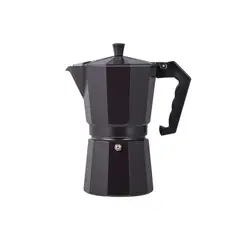 BERGNER - CAFETERA ITALIANA ALUMINIO 12 TAZAS CHARCOAL