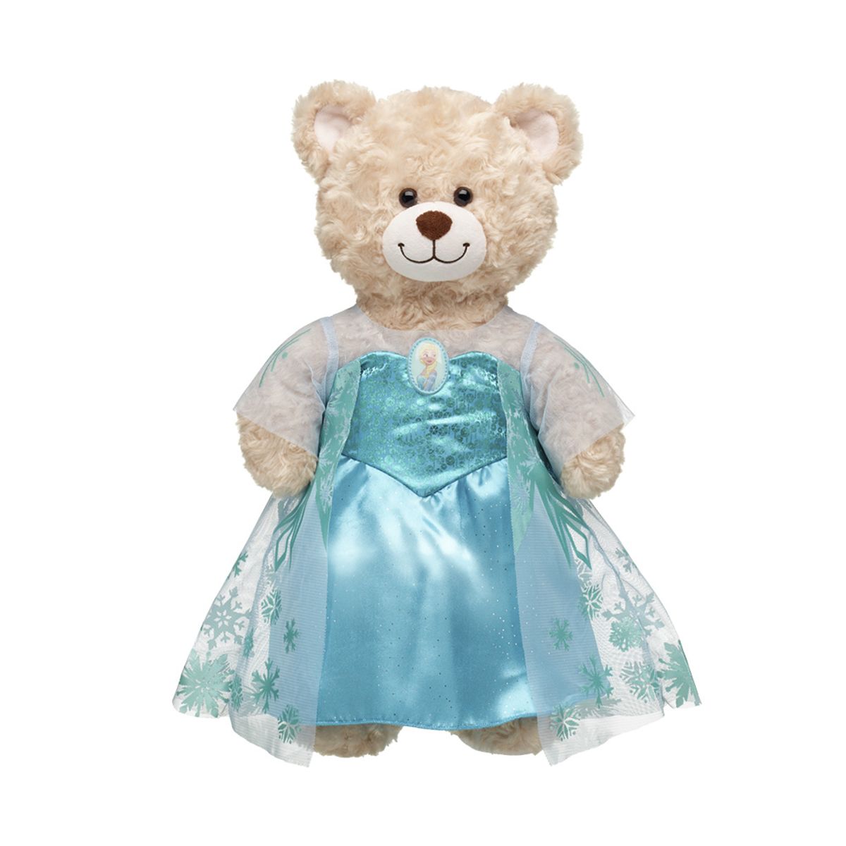 BUILD A BEAR - DISFRAZ ELSA FROZEN DISNEY BUILD-A-BEAR
