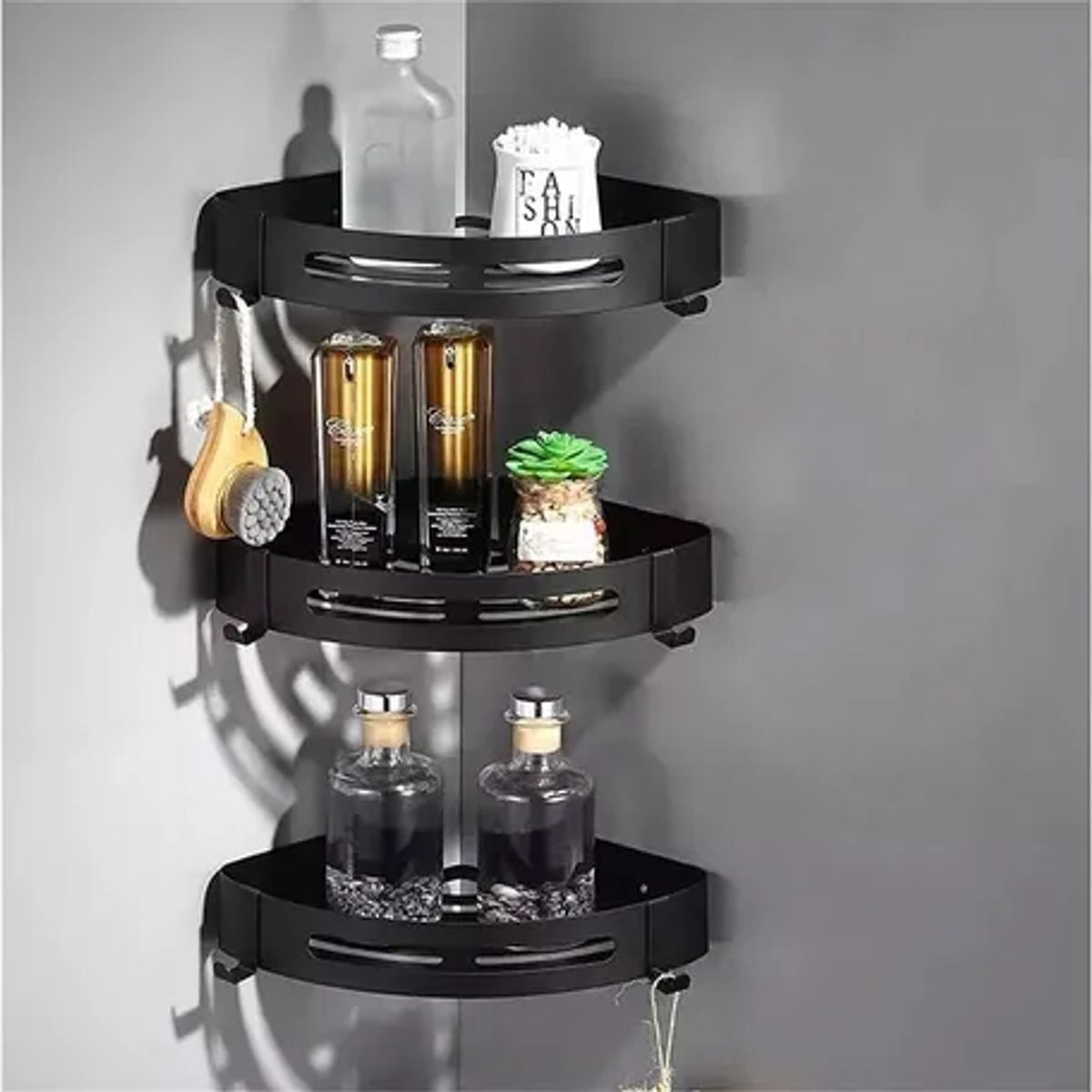 EVERSO - Organizadores Para Duchas Repisa Accesorios Para Baño 3pcs, Estante Repisa Para Baños Pared