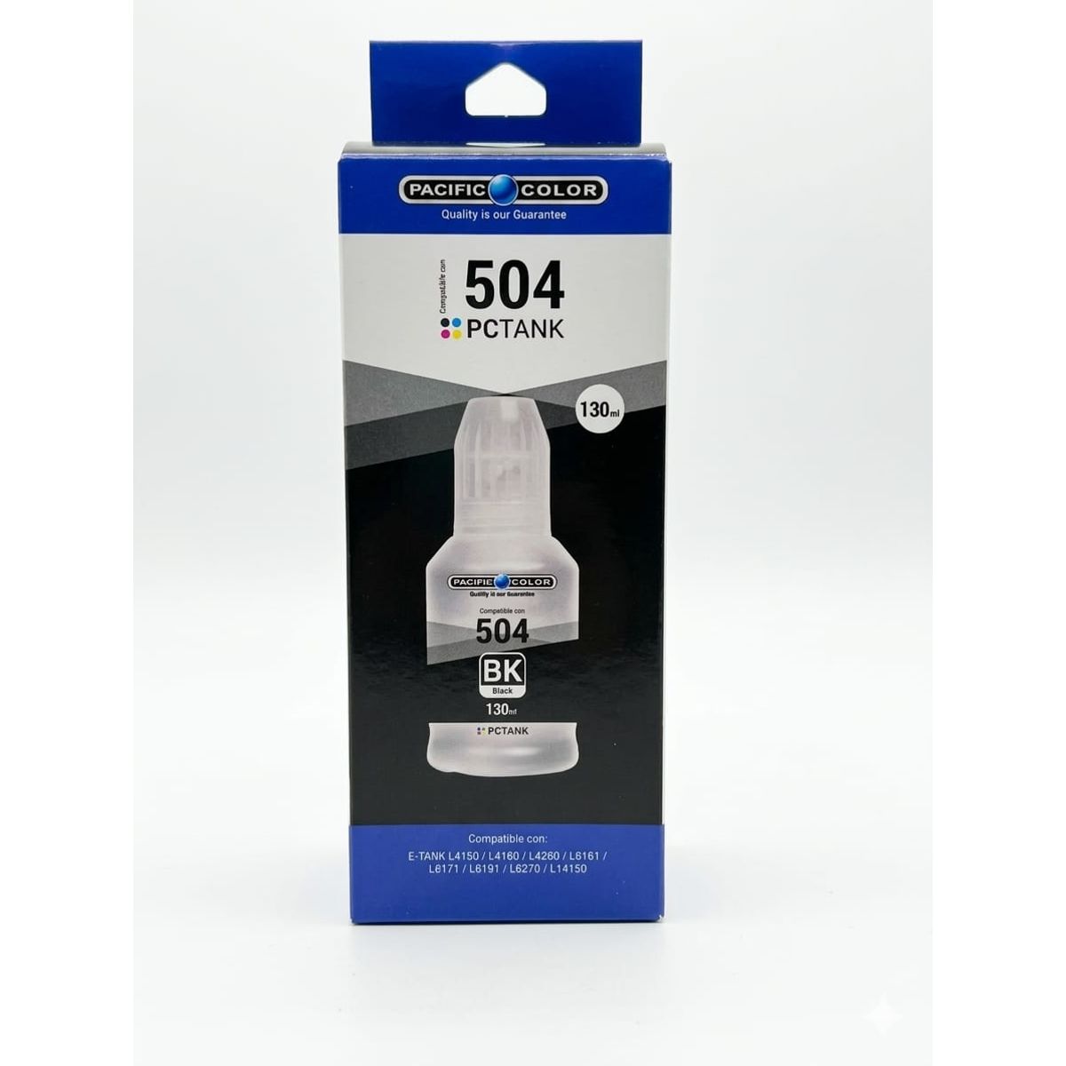 PACIFIC COLOR - TINTA 504 PCTANK - NEGRA - PACIFIC COLOR