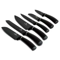 BERLINGER HAUS - SET DE CUCHILLOS 6 PIEZAS BLACK