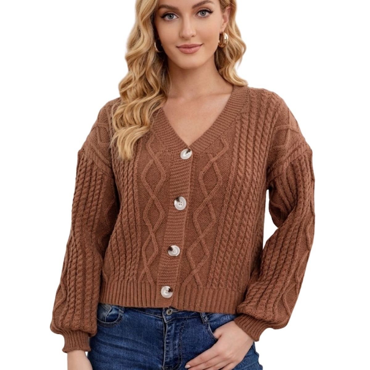 LOOK SHOP - Sweater Mujer Manga Globo Acanalado. Colores. Variedades 517027