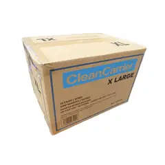 CLEANCARRIER - Guantes de Nitrilo azul Talla XL 1000 unidades