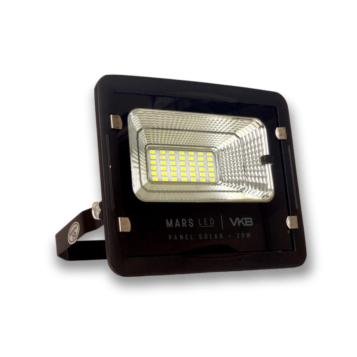 VKB - Foco proyector reflector led 40w exterior con panel solar