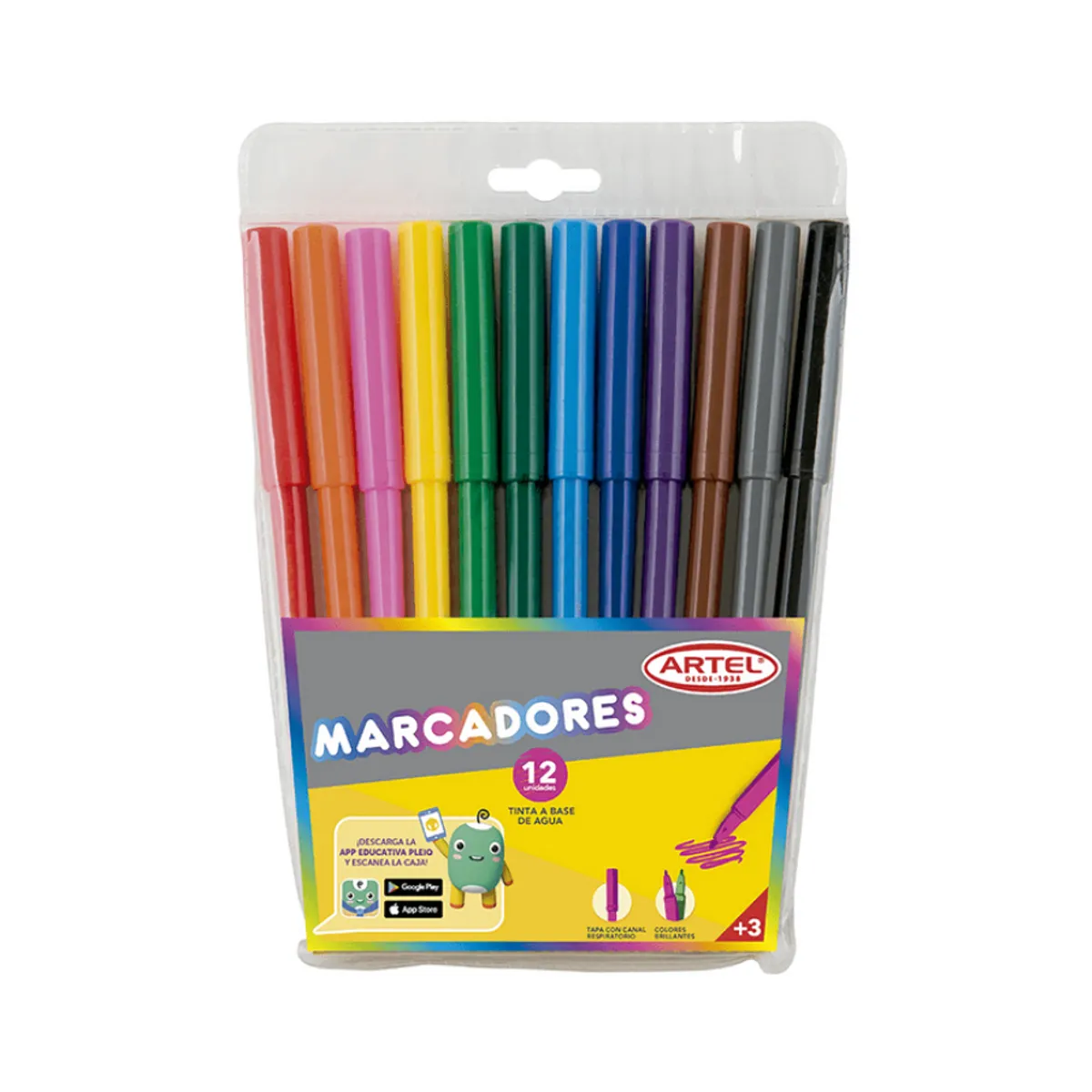 ARTEL - Estuche 12 marcadores ARTEL