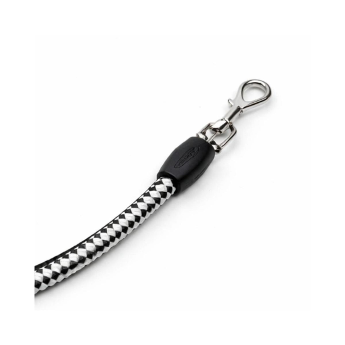 GENERICO - Correa Perro Cuerda Redonda Cuero 120 cm Resistente - Blanco