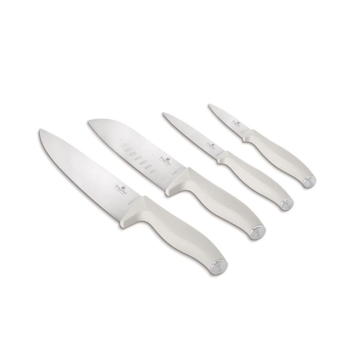 BERLINGER HAUS - SET DE CUCHILLOS 4 PZS COLECCION SAHARA  ACERO INOXIDABLE