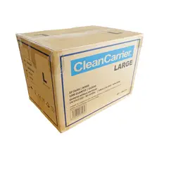 CLEANCARRIER - Guantes de Nitrilo azul Talla L 1000 unidades