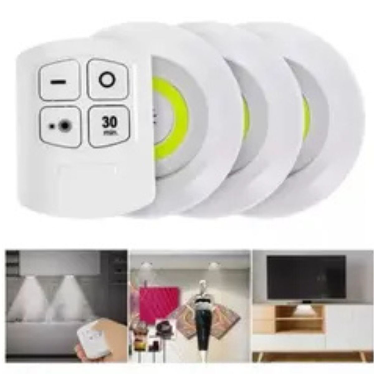 MOVI - Luces led con control remoto y temporizador