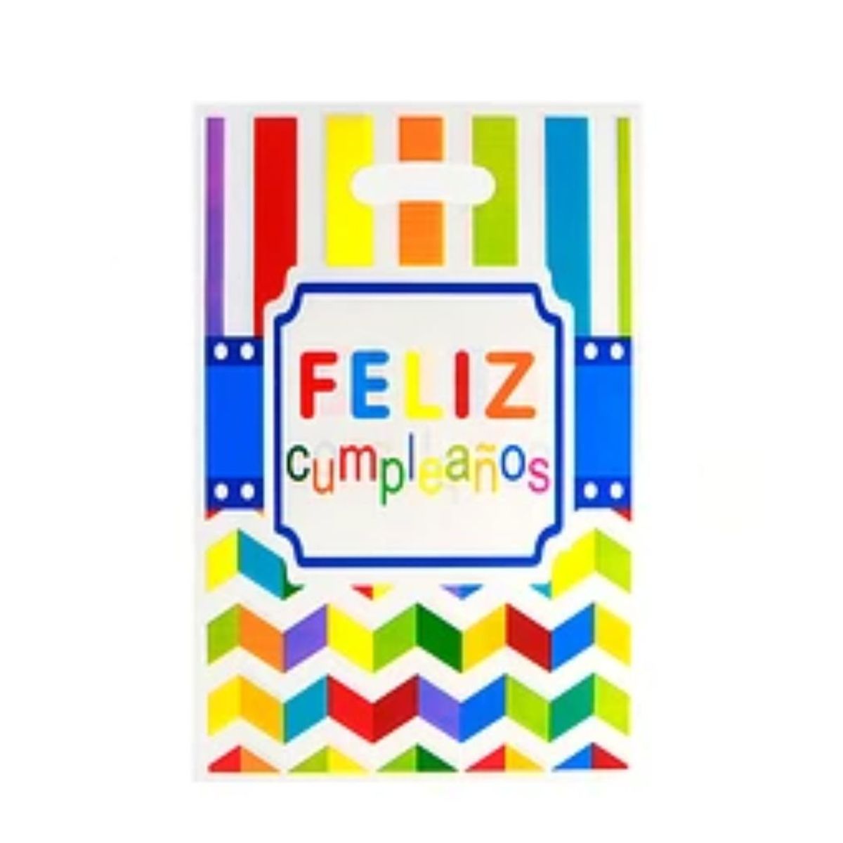 GENERICO - Bolsa para dulces feliz cumpleaños 10pcs 17x25cm