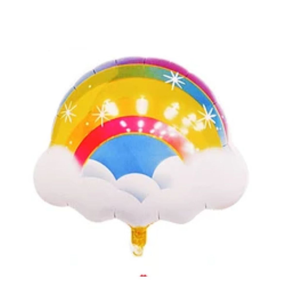 GENERICO - Globo metalico nubes y arcoiris 81x81cm