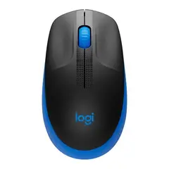 LOGITECH - Mouse - M190 3 Botones inalámbrico Black/Blue
