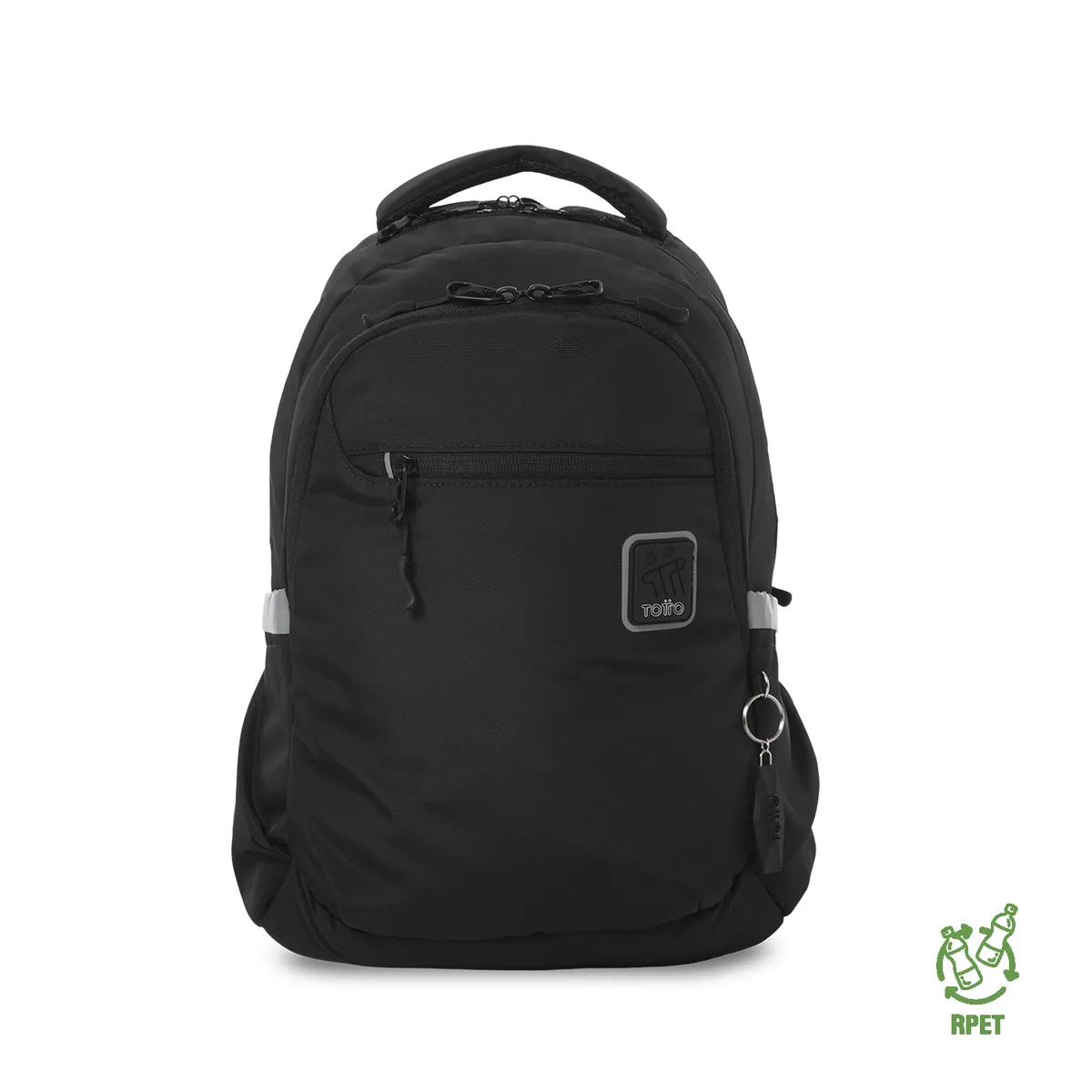 TOTTO - Mochila Universitario Misisipi 2.0 Porta PC 14 Negro