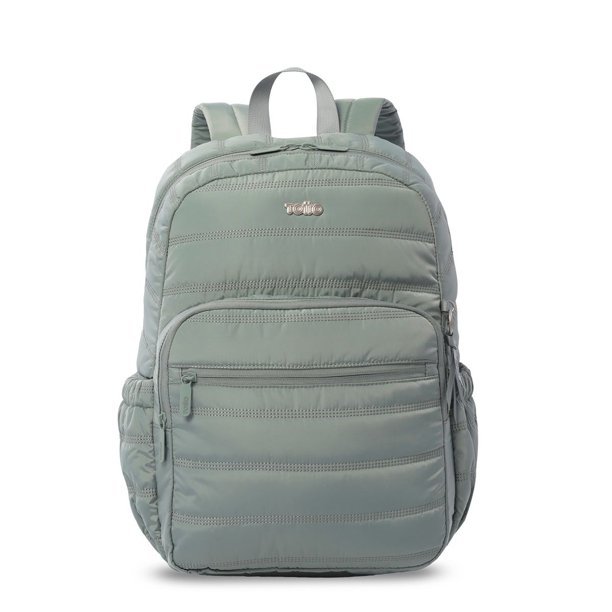 TOTTO - Mochila Universitario  Moxi Porta PC 15 Verde