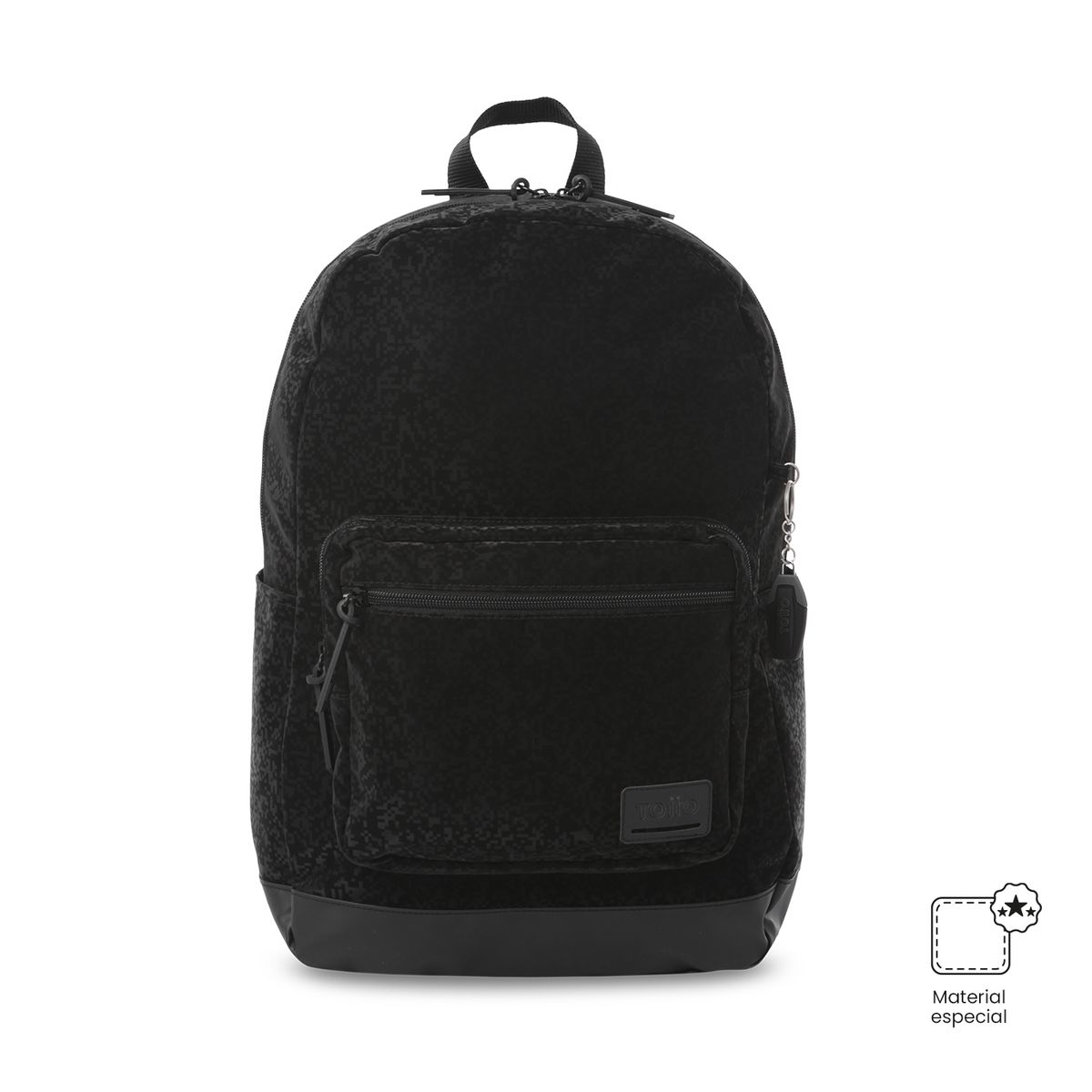 TOTTO - Mochila Universitario  Tocax Porta PC 14 Negro