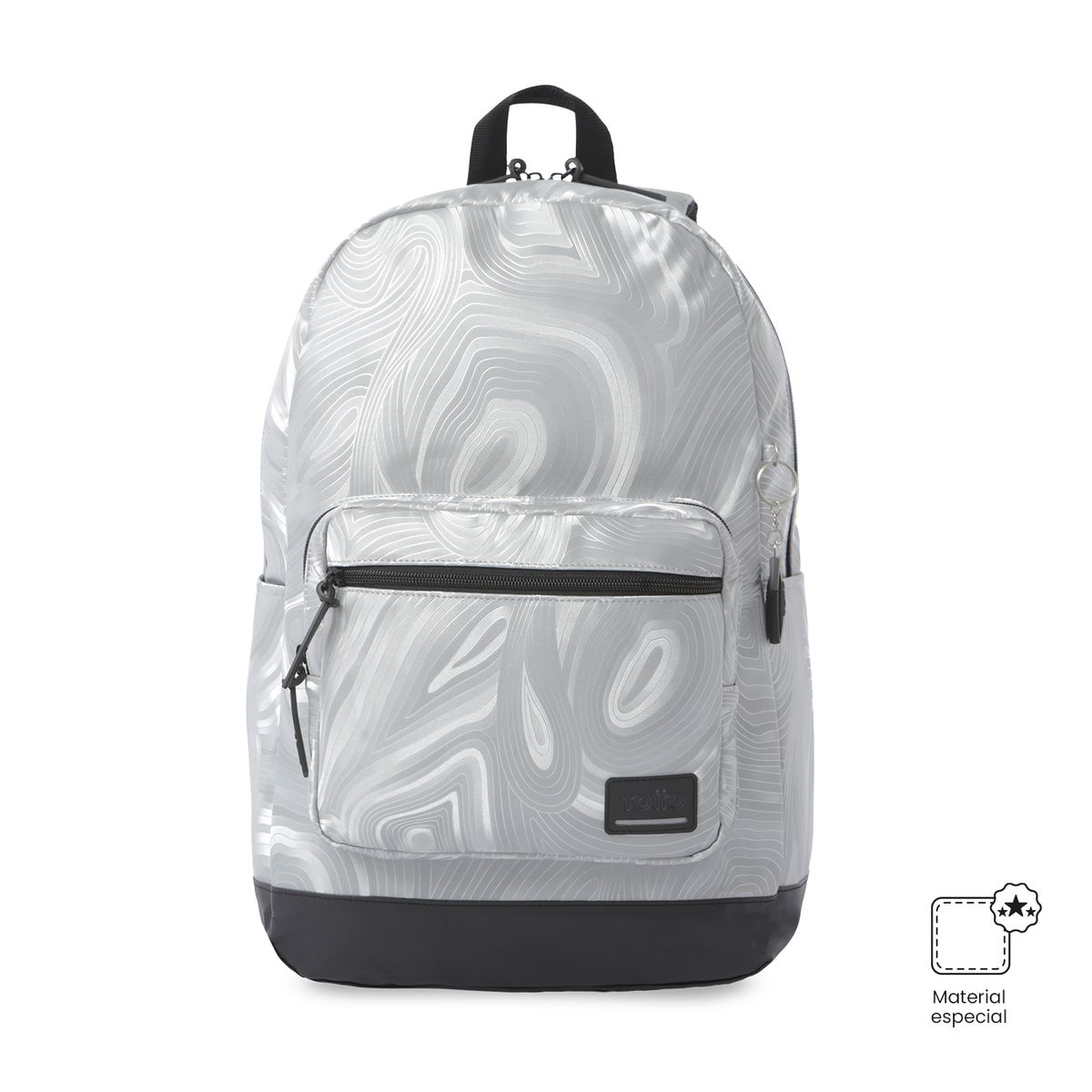 TOTTO - Mochila Universitario  Tocax Porta PC 14 Gris