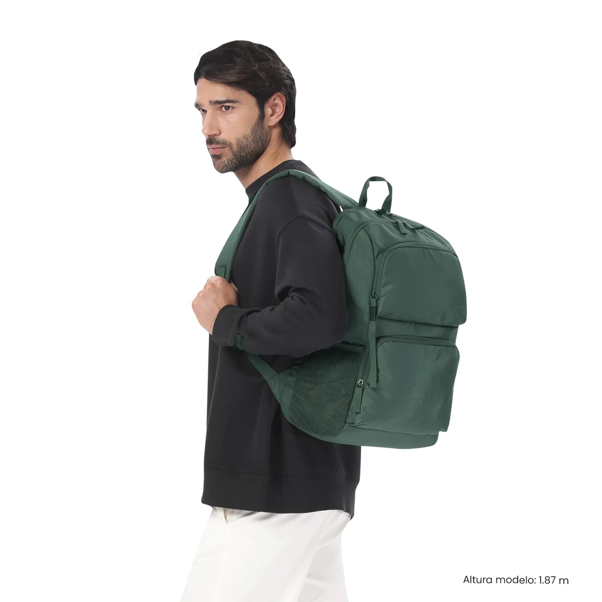 TOTTO - Mochila Universitario  Cloud Porta PC 14 Verde