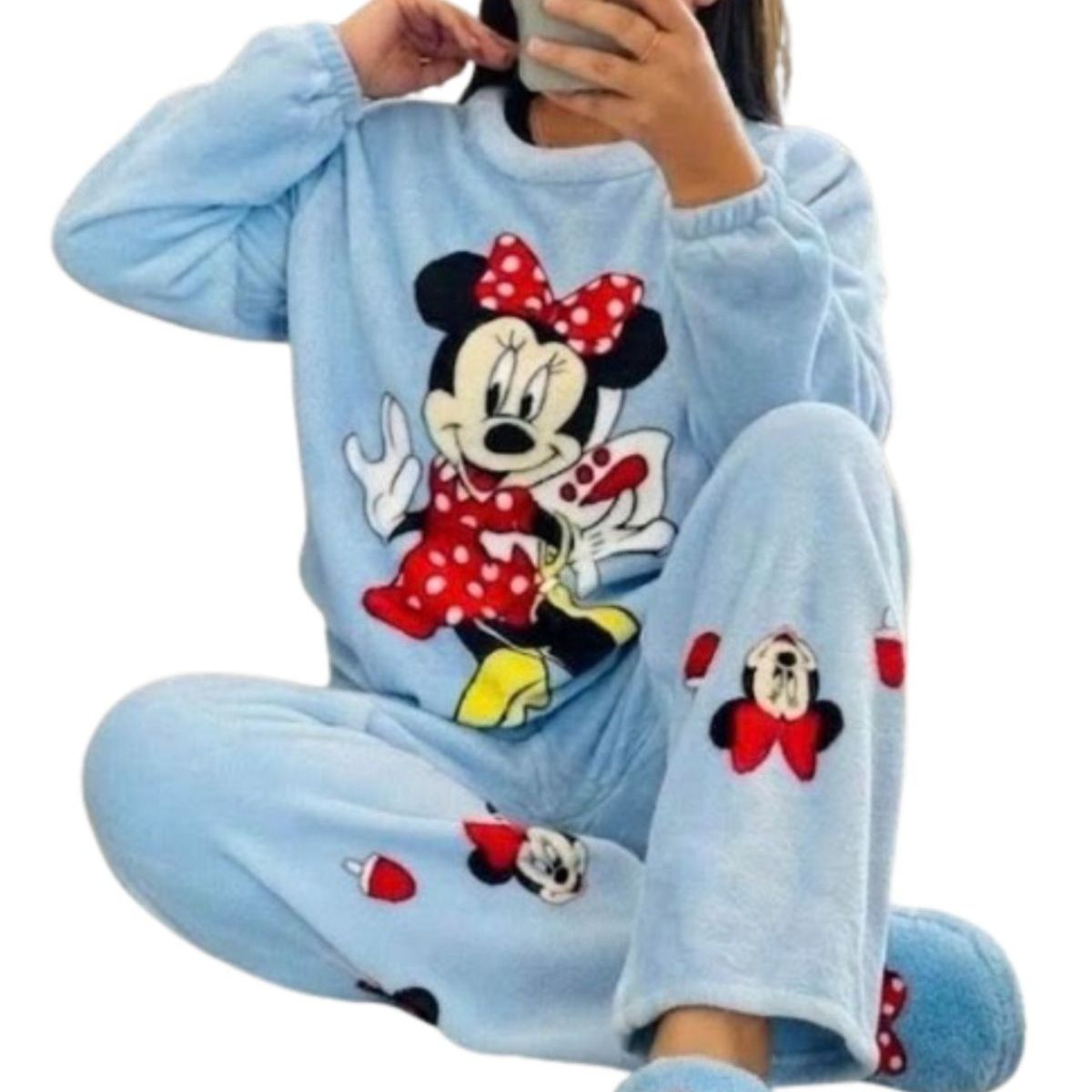 LOOK SHOP - Pijama Mujer Polar. Invierno Calidad Premuim 024