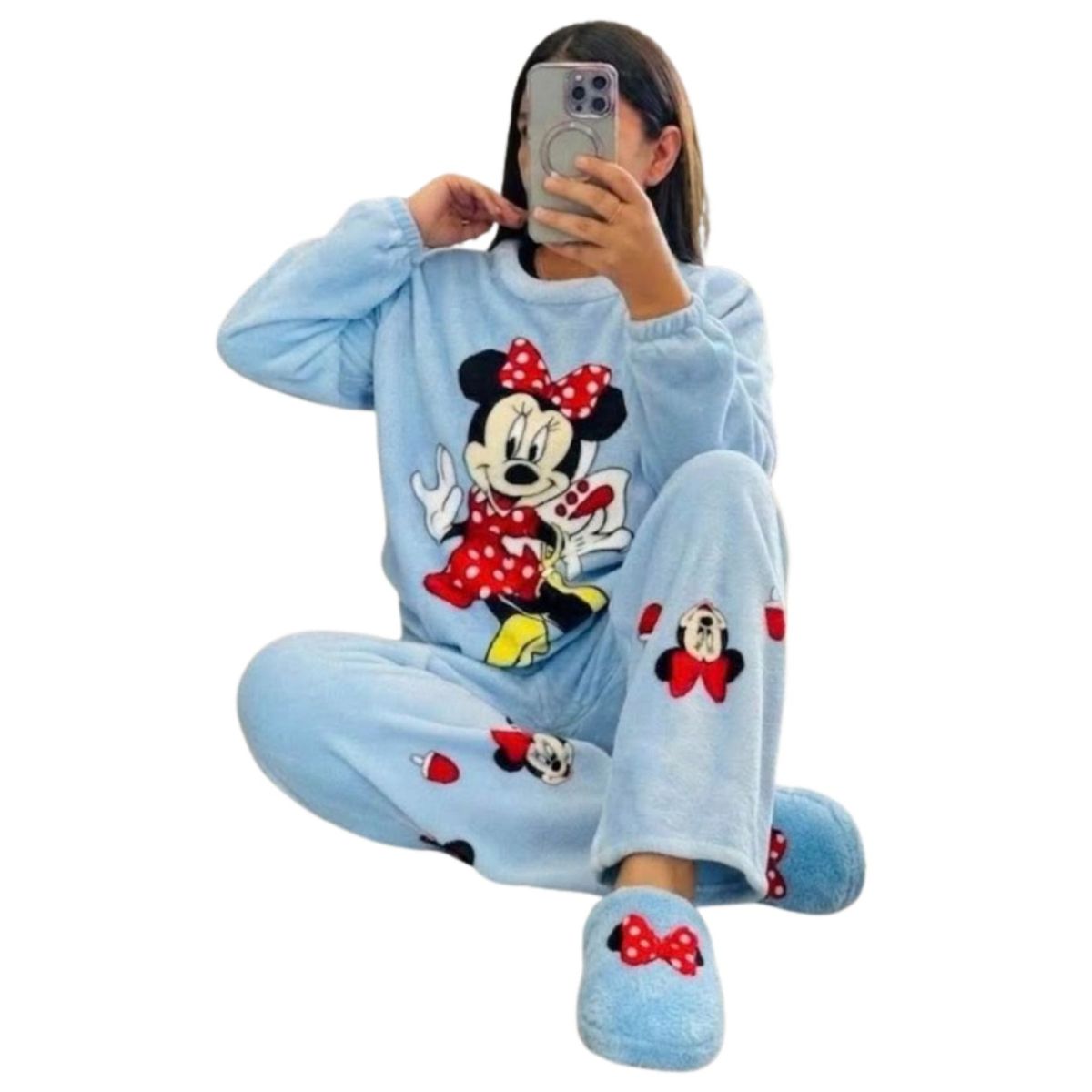 LOOK SHOP - Pijama Mujer Polar. Invierno Calidad Premuim 024