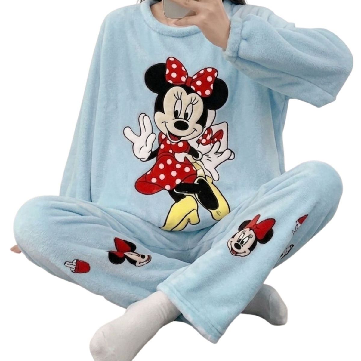 LOOK SHOP - Pijama Mujer Polar. Invierno Calidad Premuim 024