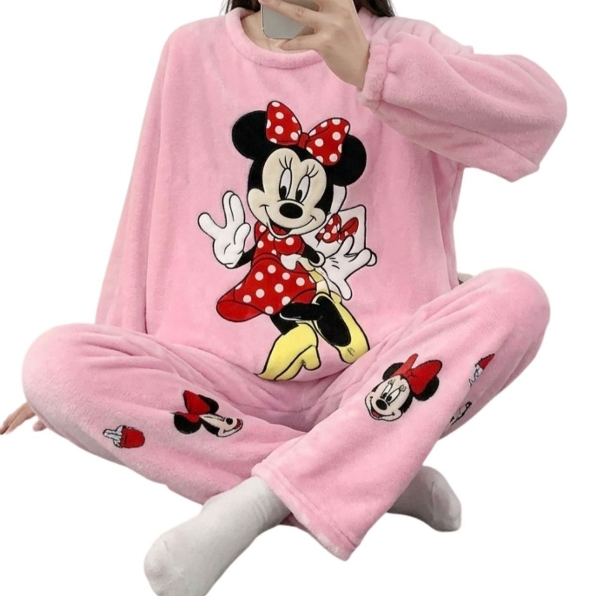LOOK SHOP - Pijama Mujer Polar. Invierno Calidad Premuim 024