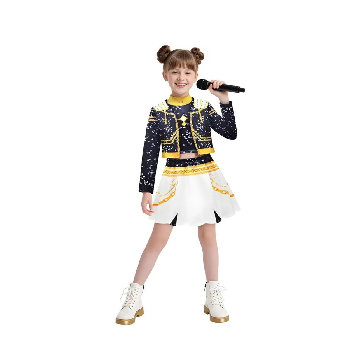 GENERICO - Disfraz Guerreras I-Dol Niña Z-G 5-6