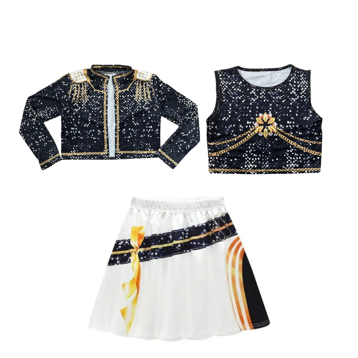 GENERICO - Disfraz Guerreras I-Dol Mujer M-G T L