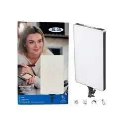 GENERICO - Panel Lampara Luz Led Fotografía Video Control Remoto Rl-19