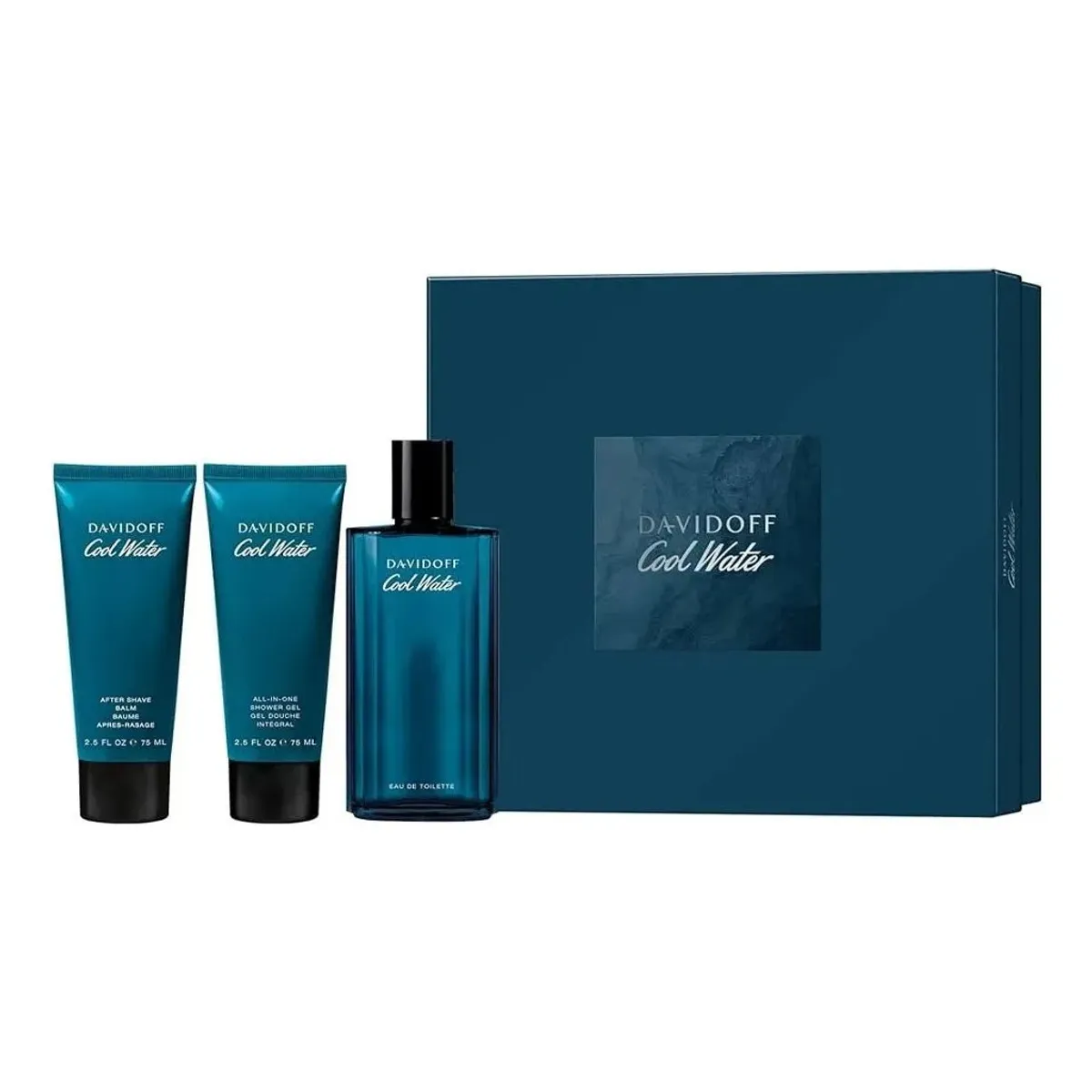 DAVIDOFF - Set Davidoff Cool Water 125Ml Edt +7Ml Shower + 75Ml After