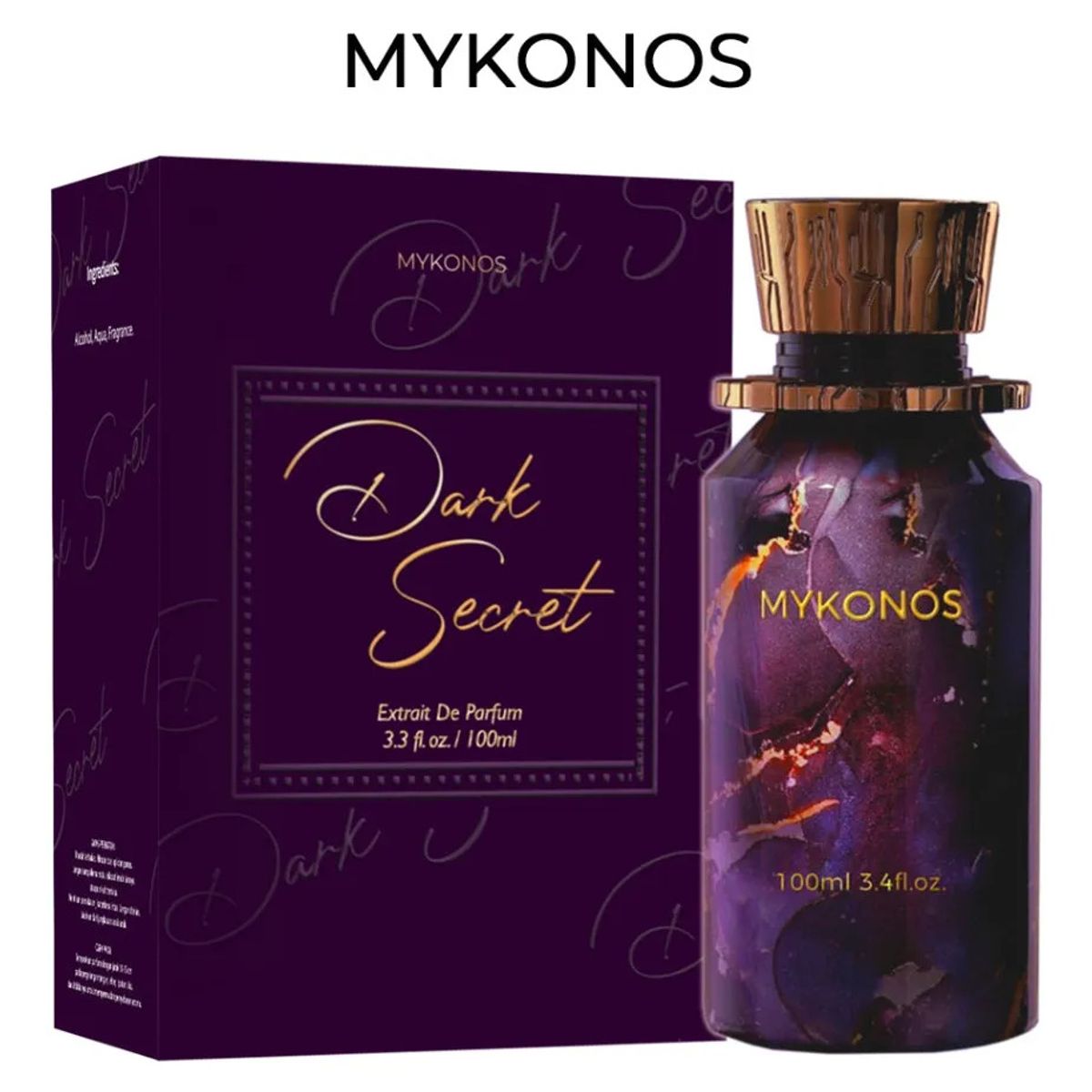 GENERICO - Perfume Mykonos Dark Secret EDP 100 ML