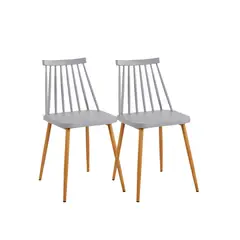 HABITA2 CHILE - Pack 2 Sillas de Comedor Resistentes Royal